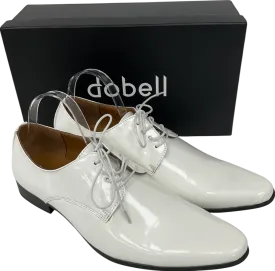 Dobell White Patent Dress Shoes UK 11 EU 45 👞