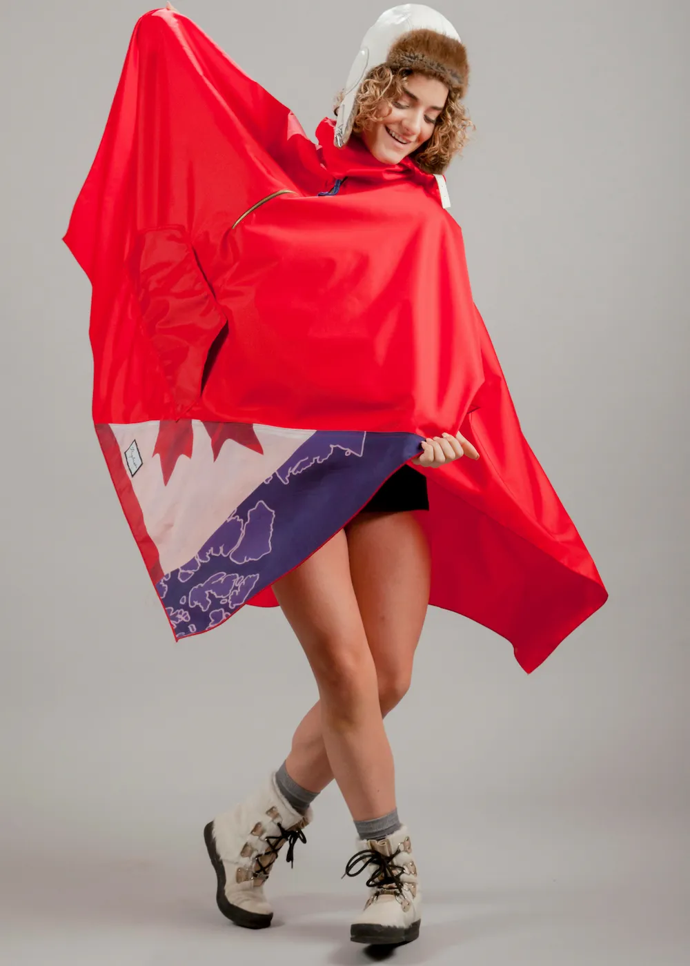 Flagbarer Rocky Mountain Rain Cape