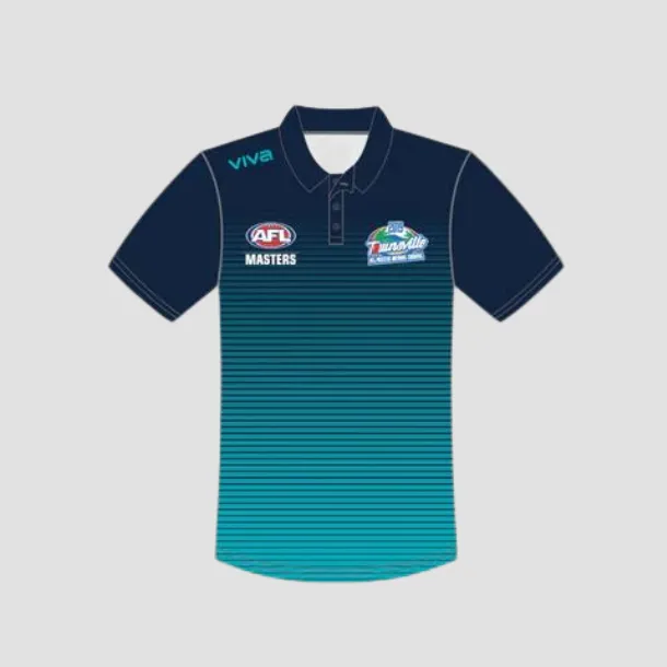 SUBLIMATED POLO - AFL masters Townsville 2019
